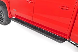 Chevrolet Silverado 1500 Running Boards - Rough Country - HD2 Aluminum - '19-'24 Chevrolet Silverado 1500 Running Boards - Rough Country - HD2 Aluminum - '19-'24